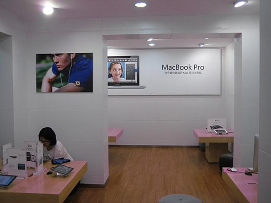 肉眼難以分辨！昆明驚現(xiàn)高仿Apple Store