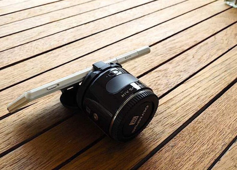 黑科技！ Olympus Air鏡頭可連手機