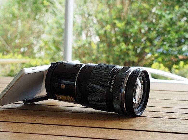 黑科技！ Olympus Air鏡頭可連手機