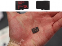 128G不夠？閃迪推200G microSD卡