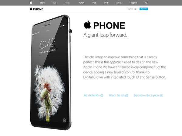 下代蘋(píng)果手機(jī)長(zhǎng)這樣？名叫Apple Phone？