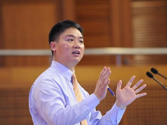 劉強(qiáng)東得意，熱戀和創(chuàng)業(yè)一樣幸福