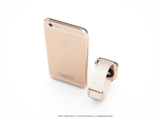 比Watch更壕，玫瑰金iPhone 6s概念圖賞