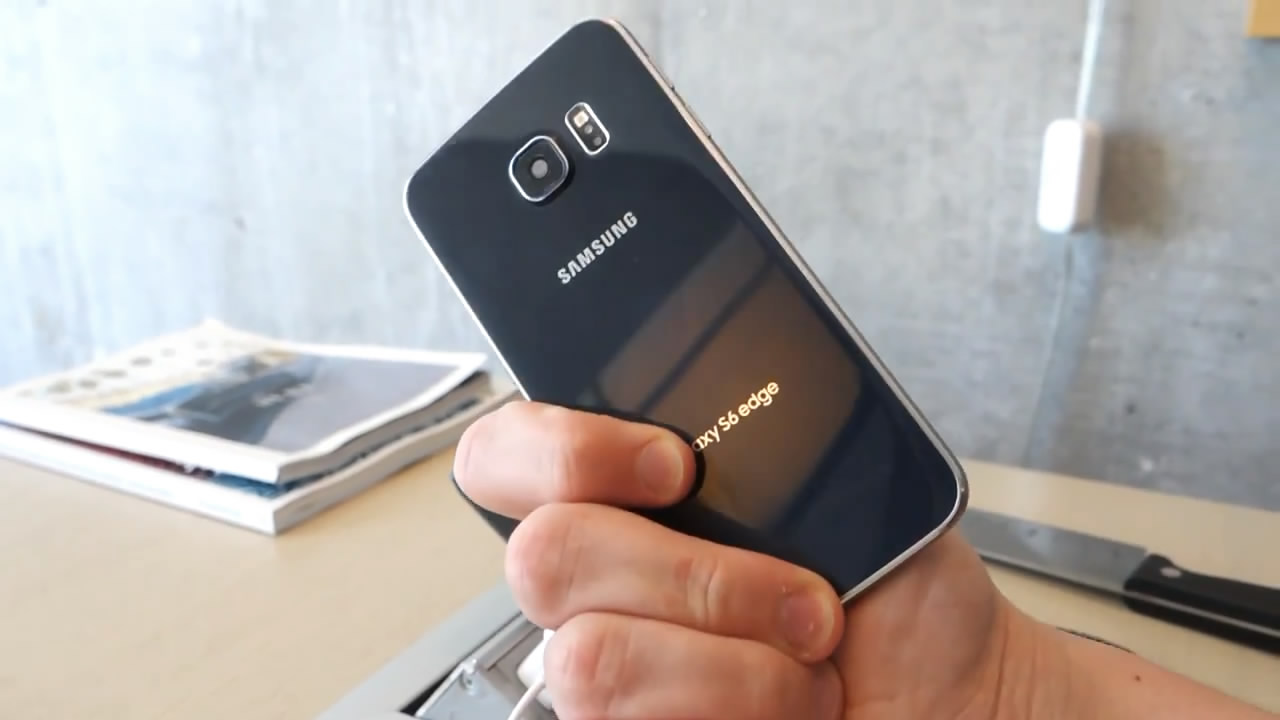 視頻丨三星Galaxy S6 Edge竟能防水！