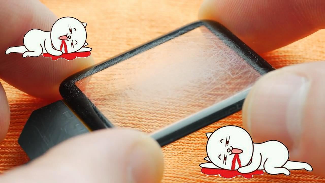 今天都在曬蘋果表吧，看完這個還敢不貼膜？