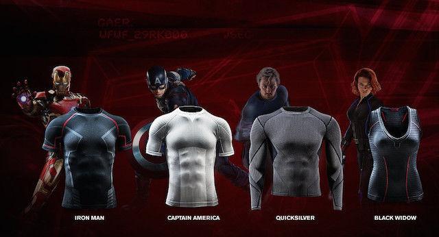 超級英雄們回來了，這次還都穿著Under Armour