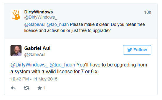 悲劇！用盜版的休想免費(fèi)升Windows 10