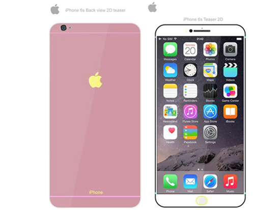 iPhone 6S概念設(shè)計圖再曝：配色好獨特！