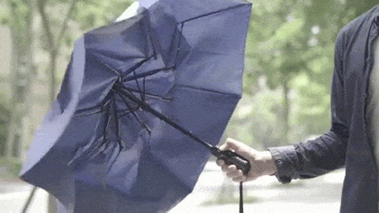 HAZ Umbrella智能雨傘，能一鍵自動開合