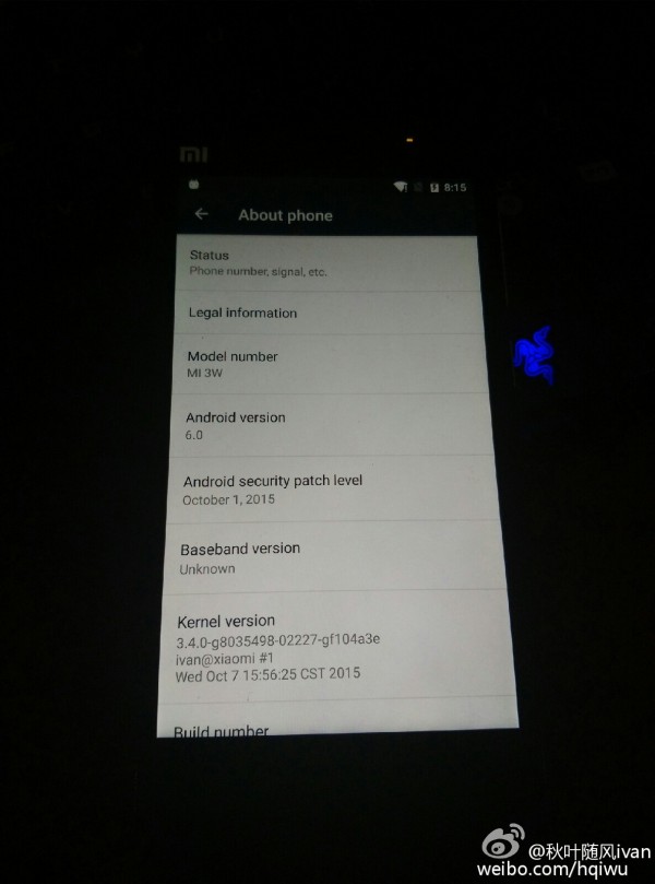 看看這效率！小米4適配Android 6.0工作進(jìn)行中