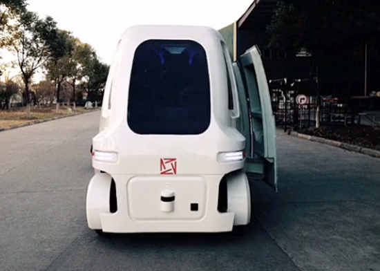 萬科試水無人車：外形科幻 已上路試用！