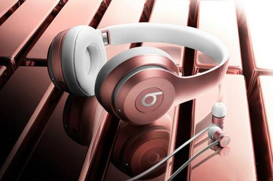 跟隨蘋果步伐，Beats Solo2 Wireless新增玫瑰金配色