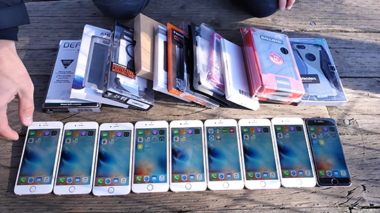 暴力測試：是iPhone 6s變硬了？還是保護(hù)套夠厲害？