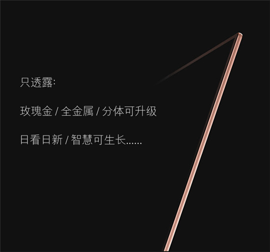暴風(fēng)超體電視即將發(fā)布，全金屬+玫瑰金