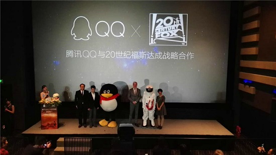 為布局娛樂社交 QQ傍上20世紀(jì)福克斯了
