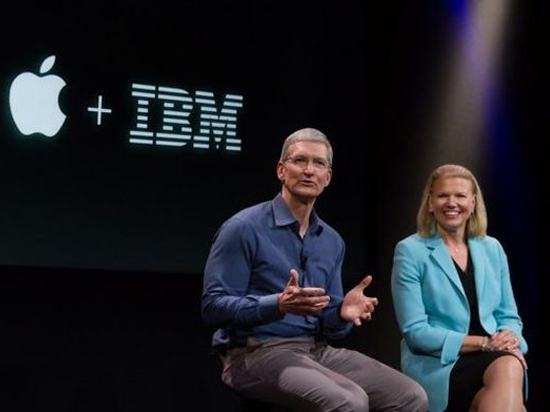 宿敵變基友！蘋果和IBM這次要合力推廣iPad Pro