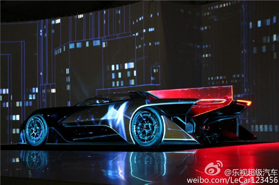 叫板特斯拉！法拉第聯(lián)手樂視發(fā)布概念電動汽車FFZERO1