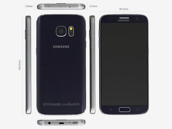三星Galaxy S7信息匯總：外觀小改，或?qū)⒅С謹(jǐn)U展