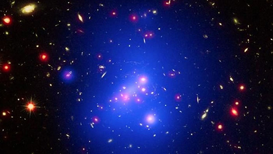 宇宙中的超級(jí)星系團(tuán)：質(zhì)量相當(dāng)于500萬(wàn)億個(gè)太陽(yáng)