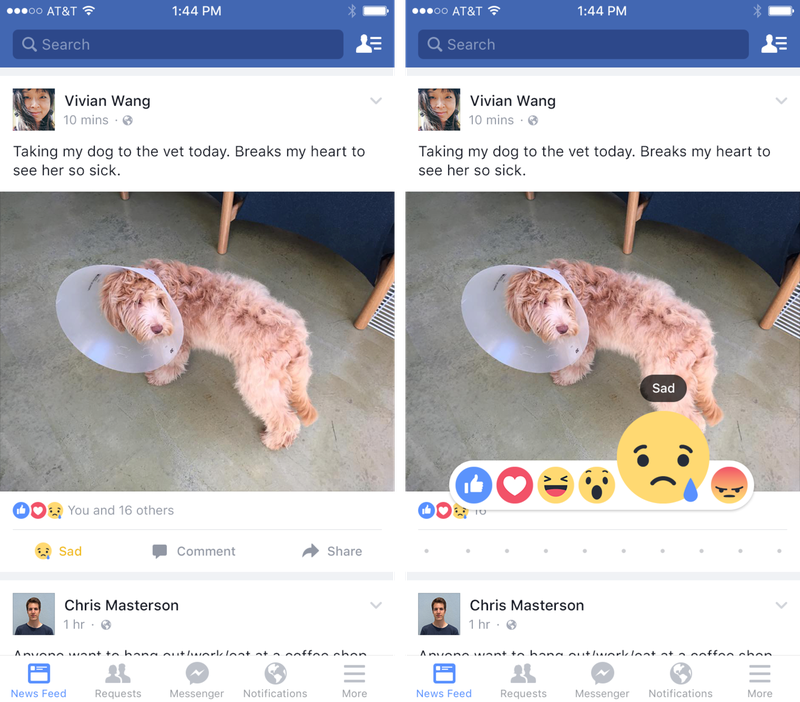 Facebook點(diǎn)贊升級(jí)了！還能表達(dá)生氣不滿