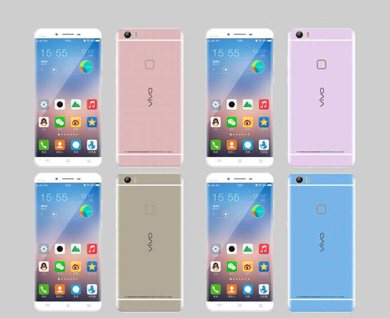 雙曲面屏驚艷！vivo Xplay5真機照曝光