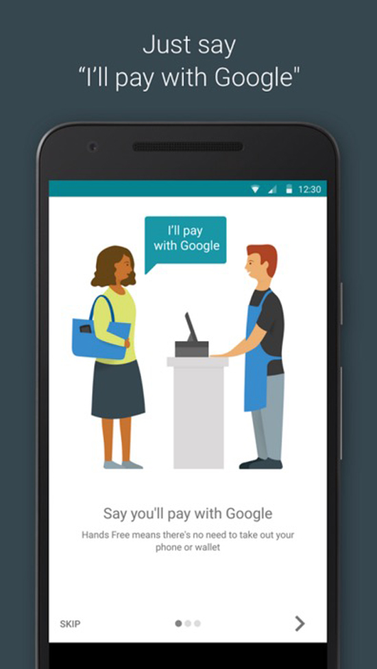 火拼Apple Pay，谷歌推出刷臉支付Hands Free