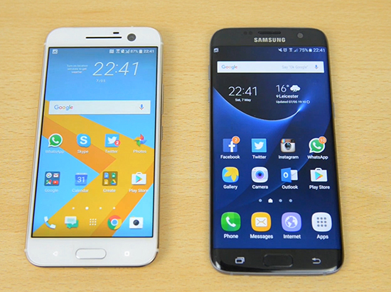 結(jié)果略憂傷！HTC 10三星S7 edge指紋解鎖速度對比