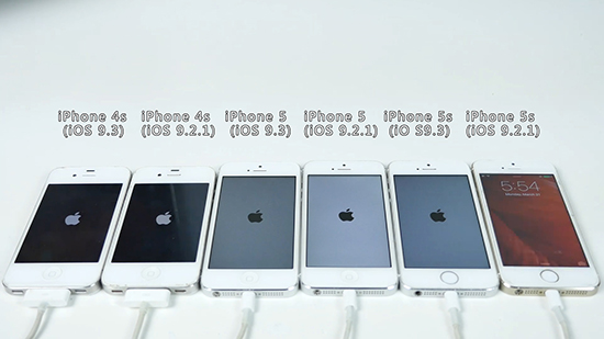 視頻：iOS 9.3比iOS 9.2.1更快？不同版本iPhone實(shí)測(cè)