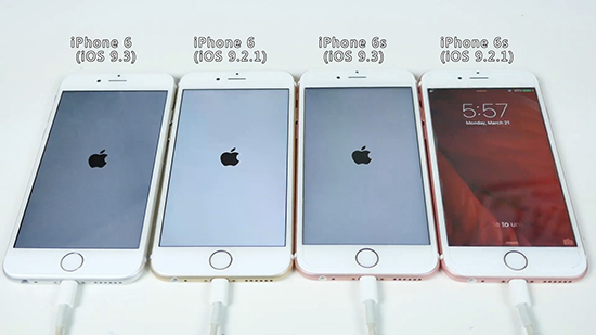 視頻：iOS 9.3比iOS 9.2.1更快？不同版本iPhone實(shí)測(cè)