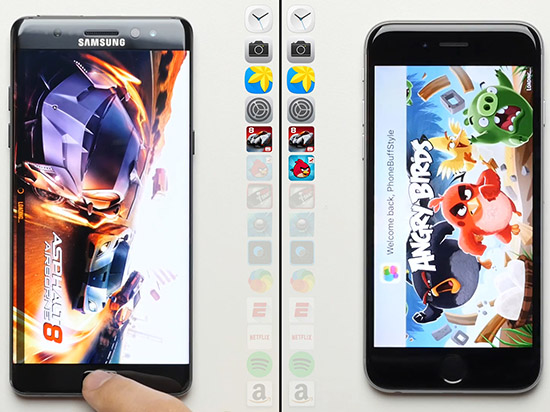 不用等iPhone 7！三星Note7已被iPhone 6s完虐