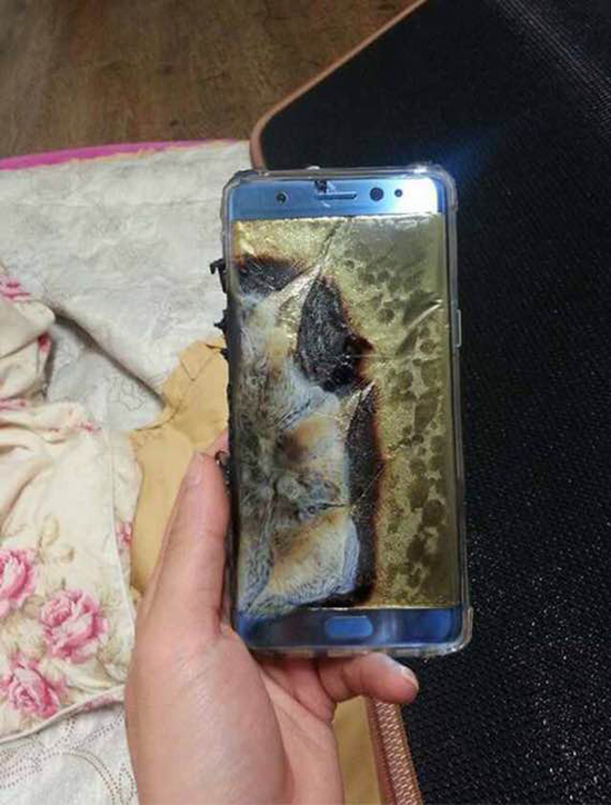 三星Note7成“炸機(jī)“ 這鍋誰來背？