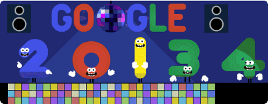 新年快樂！Google Doodle又有什么新玩法呢？