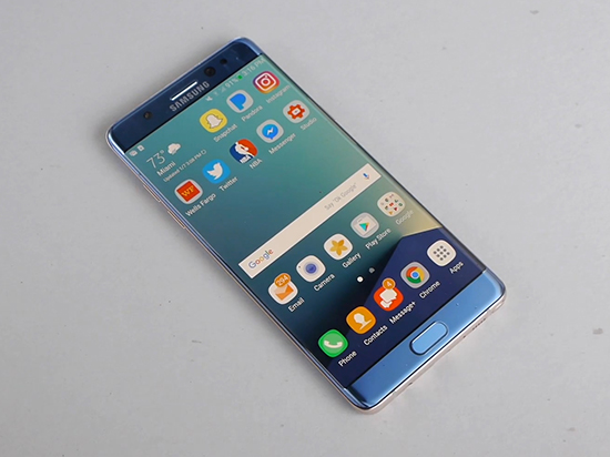 三星Note 7還有戲？屏幕燒毀了但電池還沒爆
