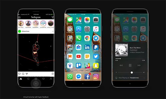 iPhone 8就長這樣？又一款設(shè)計(jì)師的概念之作