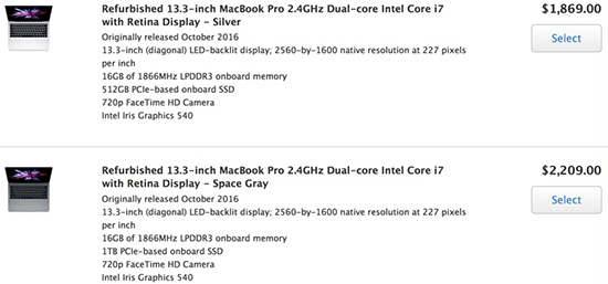 MacBook Pro也出翻新機了！最便宜也要上萬