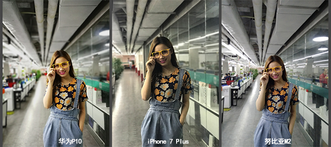 人像誰最虛？華為P10對比7 Plus/努比亞M2