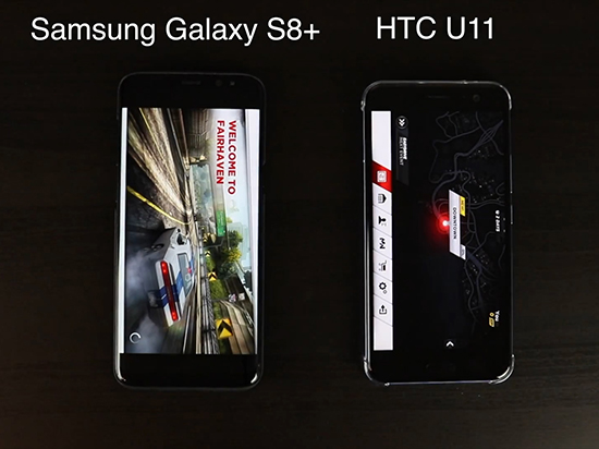 機(jī)皇被碾壓了？HTC U11比三星S8+運(yùn)行速度更快！