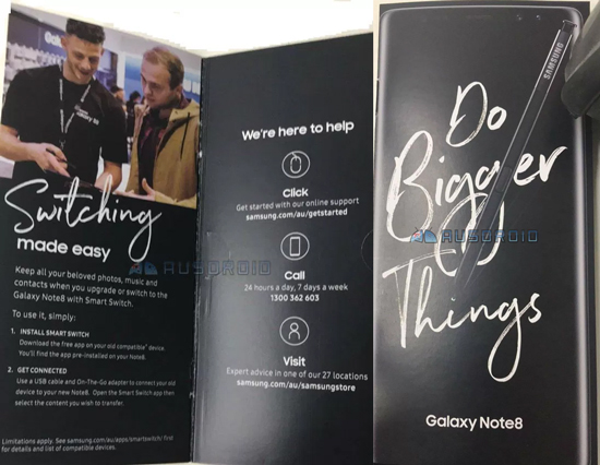 Galaxy Note8意外“發(fā)布”：三星泄密起來連自己都怕！
