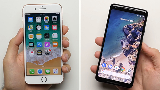 旗艦手機(jī)測試：iPhone 8 Plus不堪一擊，但它卻爛掉渣