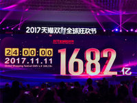 1682億破紀錄！2017天貓雙11全球狂歡節(jié)數(shù)據(jù)匯總