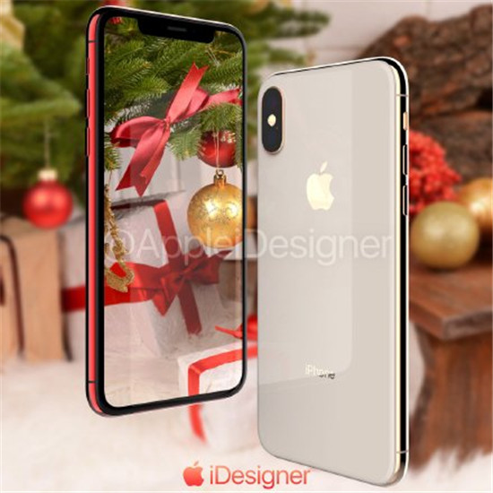 iPhone X新配色渲染圖曝光：紅黑撞色設(shè)計(jì)，有點(diǎn)騷氣
