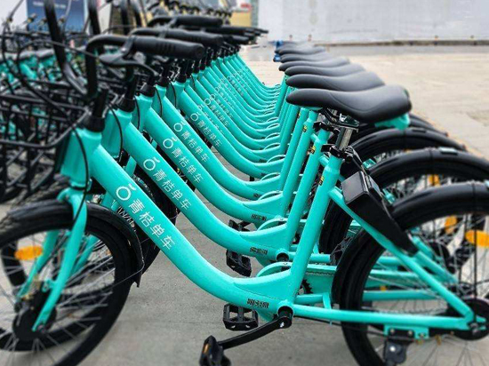 東莞、佛山嘗鮮！滴滴自有品牌青桔單車上線：免押金騎行