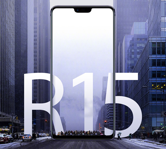 齊劉海亮眼！ OPPO R15：屏占比90%，19:9超視野全面屏