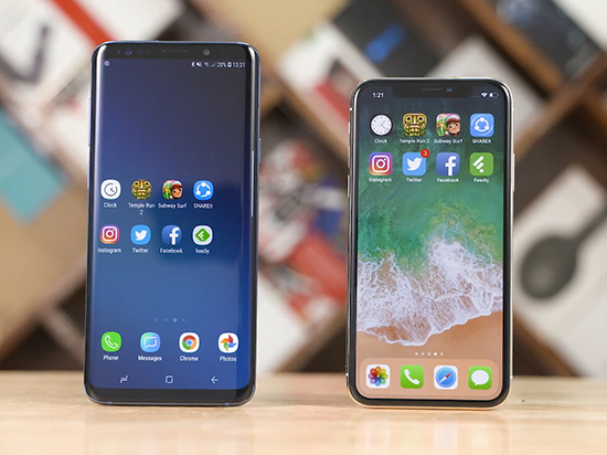 三星S9+詳細(xì)對比iPhone X：自家處理器果然不給力！