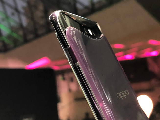 OPPO Find X現(xiàn)場實測：3D結構光解鎖極快 雙軌潛望架構很特別