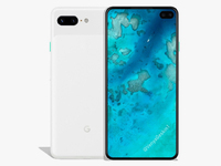 Google Pixel 4XL渲染圖：用上挖孔屏 后置雙攝實力翻倍？