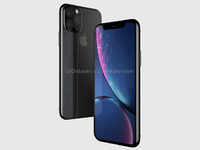 蘋果iPhone XI最新渲染圖：劉海依舊在 浴霸后置三攝坐實(shí)？