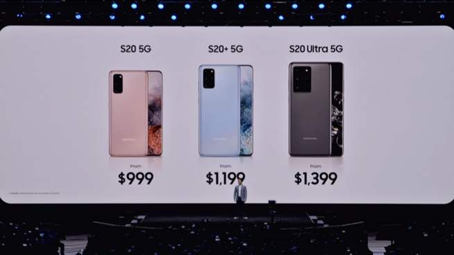 三星Galaxy S20系列發(fā)布：拍攝喜獲大提升 6958元起售香不香？