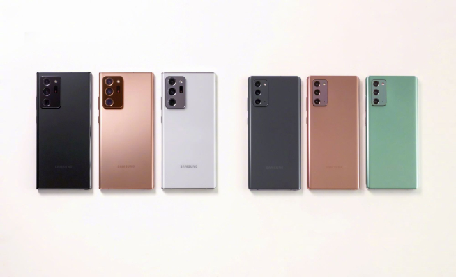 不用開發(fā)布會系列！三星Note20 Ultra等新品官方照提前全曝光
