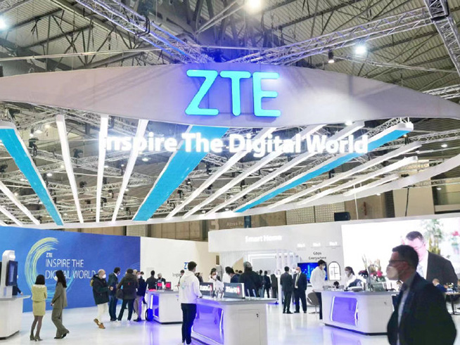數(shù)智“興”世界，極致新體驗，中興通訊亮相MWC2022